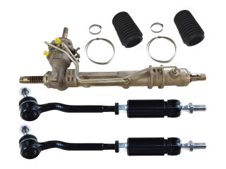 Cr&eacute;maill&egrave;re de direction + biellettes de direction pour PORSCHE 993 Carrera turbo RHD SET en &eacute;change