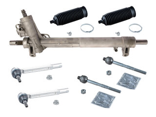 Steering gear + tie rods for PORSCHE 996 Carrera turbo 986 Boxster 00- SET AT
