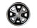 Roda de liga leve 5,5x15 ET35 para PORSCHE 914 Estilo Fuchs PRETA