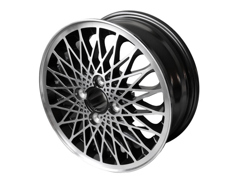 Alloy rim 6x15 ET20 for PORSCHE 924 2.0 Turbo Style BLACK