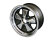Roda de liga leve 7x15 ET23.3 para PORSCHE 356 C 911 FG 914-6 944 Fuchs PRETO/POLIDO
