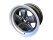 Jante alu 9x17 ET15 pour PORSCHE 911 G 930 turbo Fuchs Style NOIR MAT