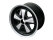 Alloy wheel 9x17 ET47 for PORSCHE 944 928 968 964 993 996 986 Fuchs BLACK/SILVER