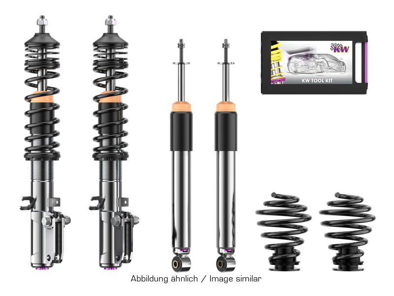 Sport suspension for PORSCHE 964 Carrera 2 91- KW V3 Black Edition coilover suspension