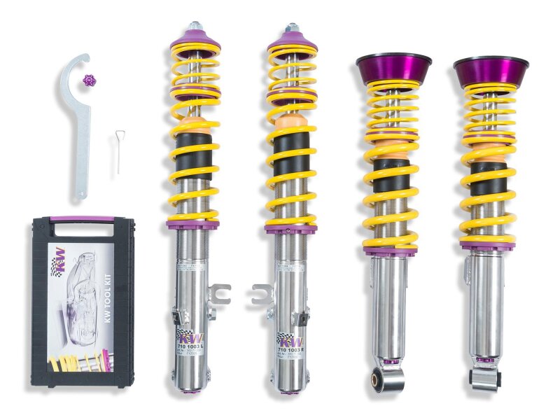 Suspension sport pour PORSCHE 993 Carrera 2, suspension combinée filetée KW V3