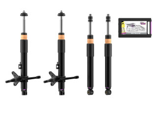 Sport suspension for PORSCHE 911 G 930 KW dampers V3...