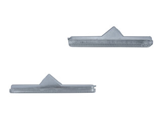 2 intermitentes laterales para guardabarros delanteros de PORSCHE 928, blanco transparente