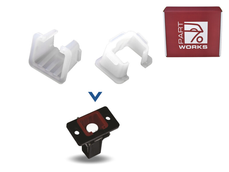 Trava traseira com inserção de borracha...