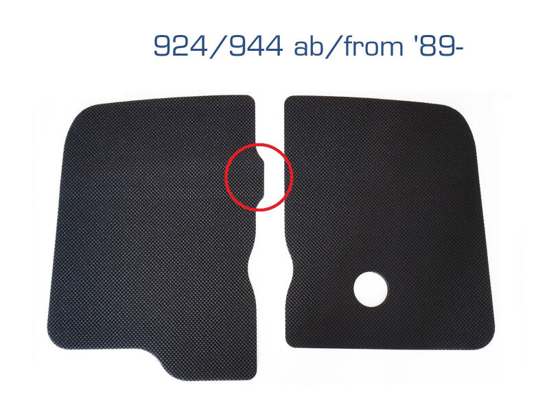 Tapis dinsonorisation de capot pour PORSCHE 944 S2 turbo...