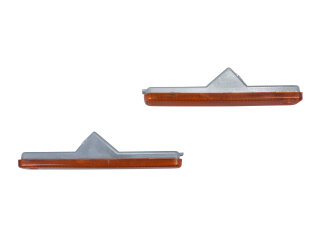 2 intermitentes laterales para guardabarros delanteros de PORSCHE 928 naranjas