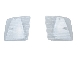 Knipperlichtglas voor PORSCHE 928 tot -86 VOORKANT HELDER WIT L+R