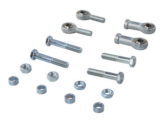 2x Stabilisatorstang voor PORSCHE 911 3.0 SC 3.2 930 ACHTER SPORT UNIBAL + Bouten L+R