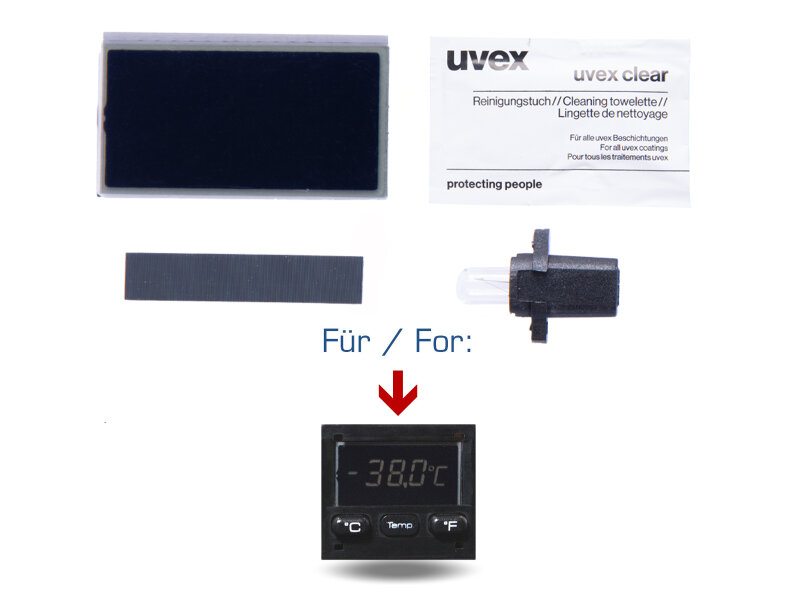 Display buitentemperatuurmeter voor PORSCHE 968 klok ATA...