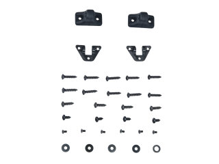 Targa dakbeugels voor PORSCHE 944 van 86-968, zonneklepklemmen + schroeven