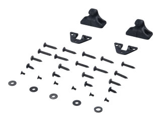 Targa dakbeugels voor PORSCHE 944 van 86-968, zonneklepklemmen + schroeven