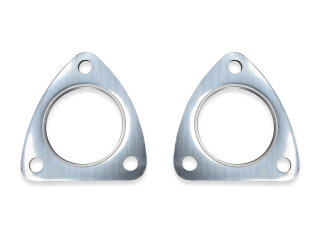 2x junta de colector para PORSCHE 924S 944 968 escape KAT a tubo Y ELRING