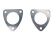 2x manifold gasket for PORSCHE 924S 944 968 exhaust KAT to Y-pipe ELRING