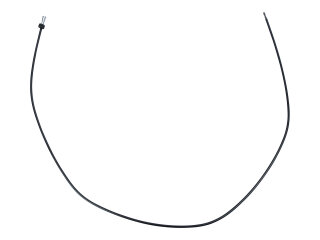 Snelheidsmeterkabel voor PORSCHE 924 924S 944 snelheidsmeteraandrijving 142957801C GEMO