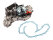 Waterpomp voor PORSCHE 928 4.5 4.7 S tot -86 + LASO-afdichting