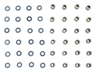 24x porcas de cabeçote para PORSCHE 911 F/G -77...