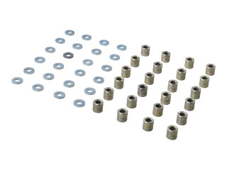 24x Muttern Zylinderkopf f&uuml;r PORSCHE 911 F/G -77 930 3.0 +Unterlegscheiben