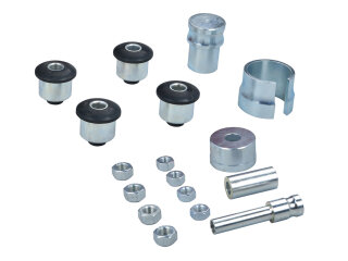 Soporte de goma para 2 brazos transversales para PORSCHE 928 4.5 4.7 S hasta -86 JUEGO SUPERIOR DELANTERO