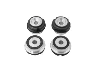 4x suporte de eixo traseiro com rolamento de borracha para PORSCHE 993 para 1x suporte de eixo REAR SPORT