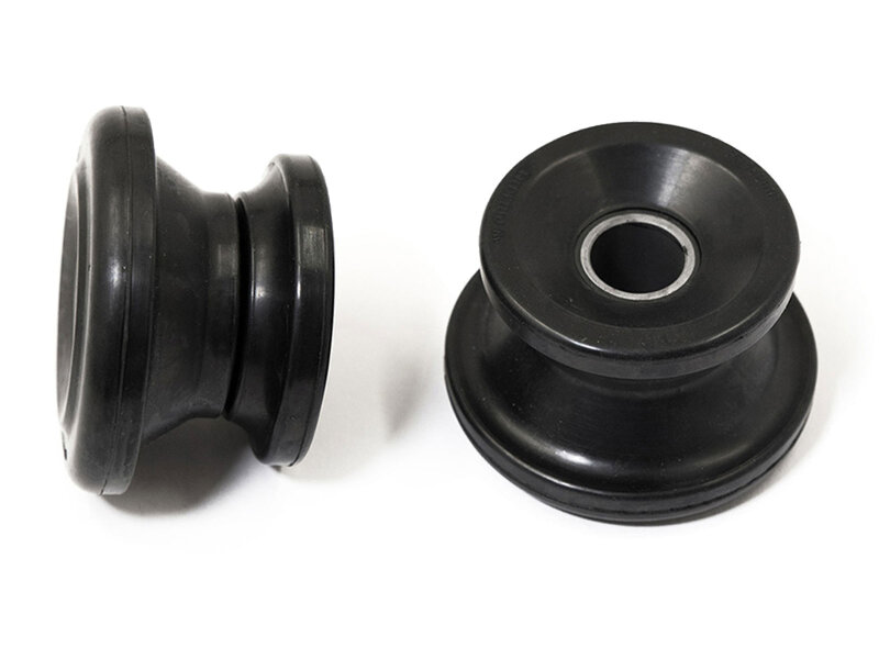 2x Cojinete de caída de goma para PORSCHE 911 F/G 930 SC FRONT SPORT +30% PREKOM