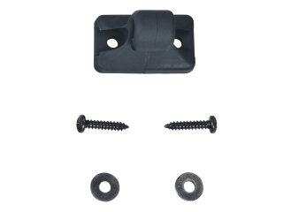 2x Halter Sonnenblende f&uuml;r PORSCHE 924 944 bis -85 924S Clip +Schrauben SET