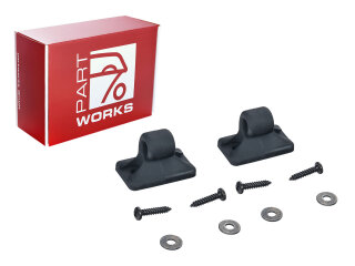 2 soportes para parasol para PORSCHE 924 944 hasta el 85...