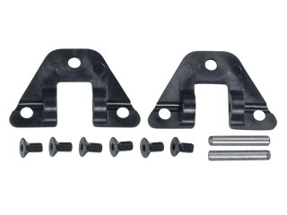2x staffe per tetto Targa per PORSCHE 924 944 968, set di cuscinetti per leva del tetto sollevabile + perni