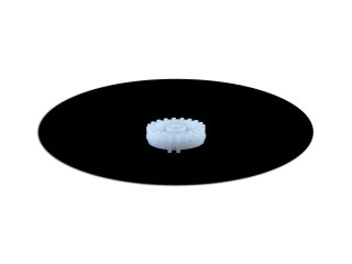 Speedometer gear for mechanical VDO odometers, roller gear D3.0