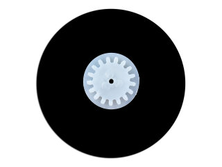 17-M Gear for VDO Odometer/Instrument Clusters, Disc Gear