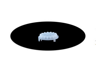 Pignon 15-M pour compteurs kilom&eacute;triques et tableaux de bord VDO, pignon &agrave; disque