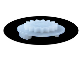 15-tooth gear for VDO speedometer/instrument cluster counters, disc gear