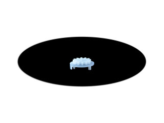 12-K Gear for VDO Odometers and Instrument Clusters, Disc Gear