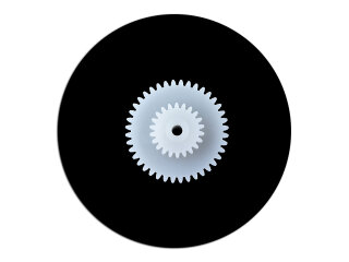 Engrenagem MM3 para painel de instrumentos do veloc&iacute;metro Motometer BMW S&eacute;rie 3 E30 R45 K75 C RT K1 R100