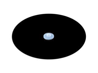 VDO スピードメーター/オドメーター修理用 M25 ギア