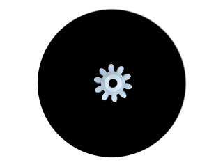 M10 tandwiel voor VDO snelheidsmeter/kilometerteller reparatie