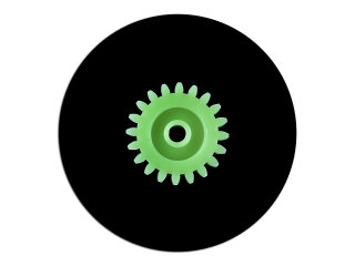 20x29 スピードメーターギア、計器クラスター走行距離計修理用