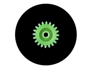 Pignon de compteur de vitesse pour tableau de bord...