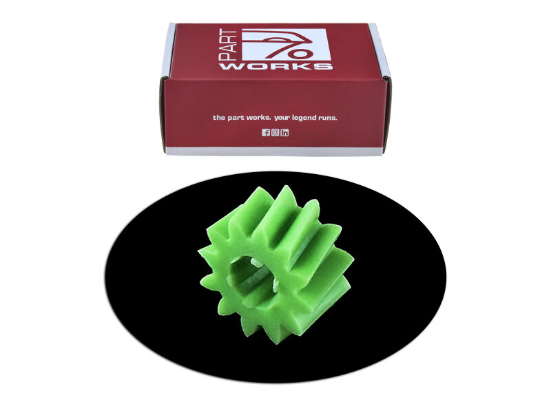 Pignon de réglage de siège pour BMW Série 3 E36, électrique, vert, 67318357058