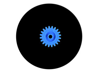 Engranaje de velocímetro para el contador de horas...