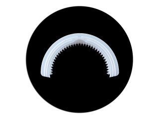 Motor de limpiaparabrisas con rueda dentada para MERCEDES W124 W201 R129