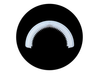 Moteur dessuie-glace &agrave; roue dent&eacute;e pour MERCEDES W124 W201 R129