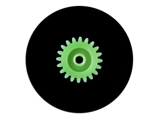 Engranaje para velocímetro/cuadro de instrumentos...