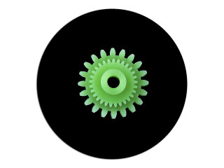 Tandwiel voor PORSCHE 928 911 944 Snelheidsmeter/Instrumentenpaneel 20x29