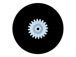 Instrument cluster gear for PORSCHE 928 speedometer 20x32