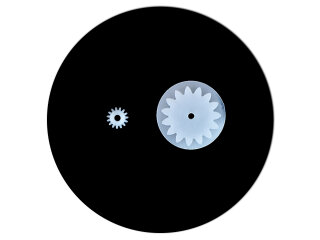 Engrenage de combin&eacute; dinstruments pour r&eacute;paration de compteur de vitesse PORSCHE 964 E20 + 15-M Var. ENSEMBLE C