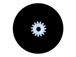 ポルシェ964カレラターボのスピードメーターギア、オドメーター修理用 E15